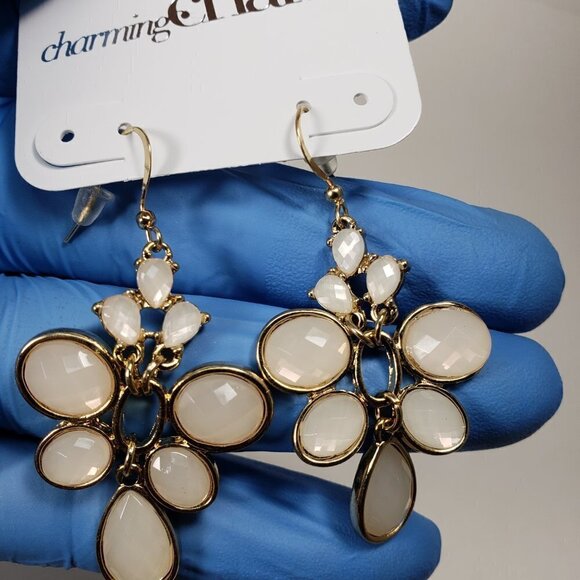 Charming Charlie Gold-tone 2" Drop Dangle Earrings | 2/$30 | - Fashion Jewelry - Picture 8 of 8